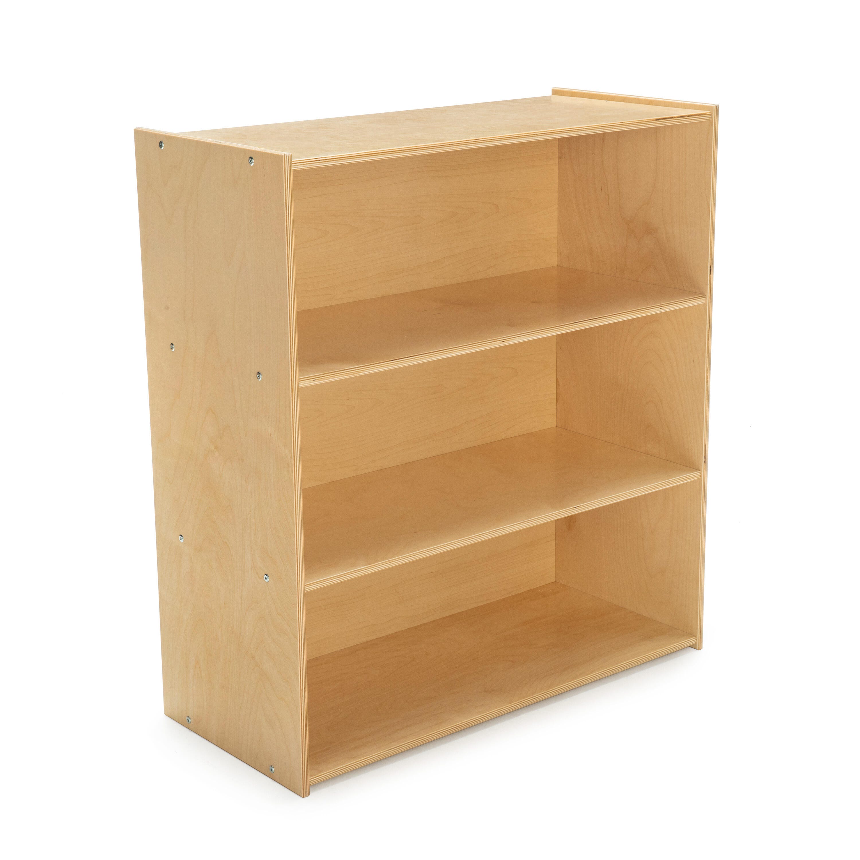 Childcraft ABC Furnishings 3-Shelf Deep Shelf Storage Unit for Classrooms, Wooden, 36 x 16 x 40 Inches 1526316